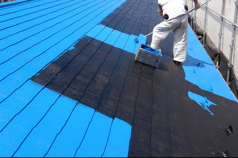 屋根塗装イメージ